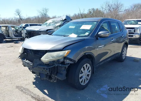 2014 Nissan Rogue S из США, поврежденный, VIN 5N1AT2MT1EC867484